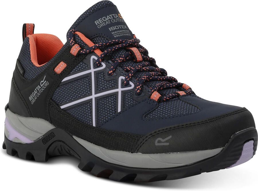 Regatta Dames Samaris III Laag Loopschoenen (Marine Lila)