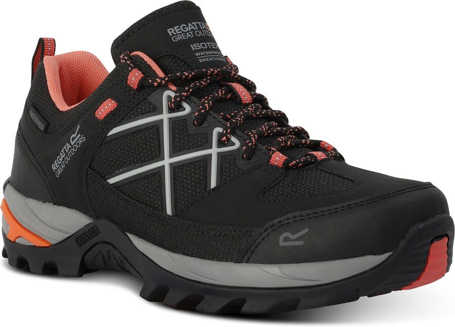 Regatta Dames Samaris III Laag Loopschoenen (Zwart Satsuma)
