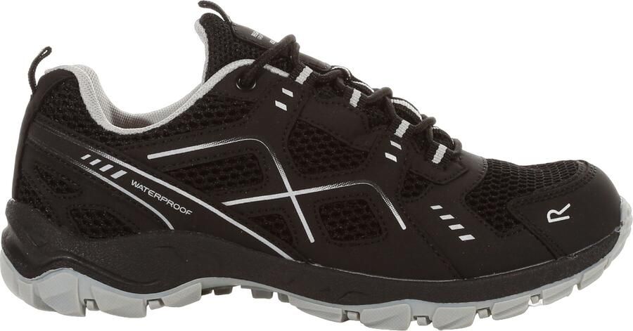 Regatta Dames Vendeavour Wandelschoenen (Zwart Cyberspace)