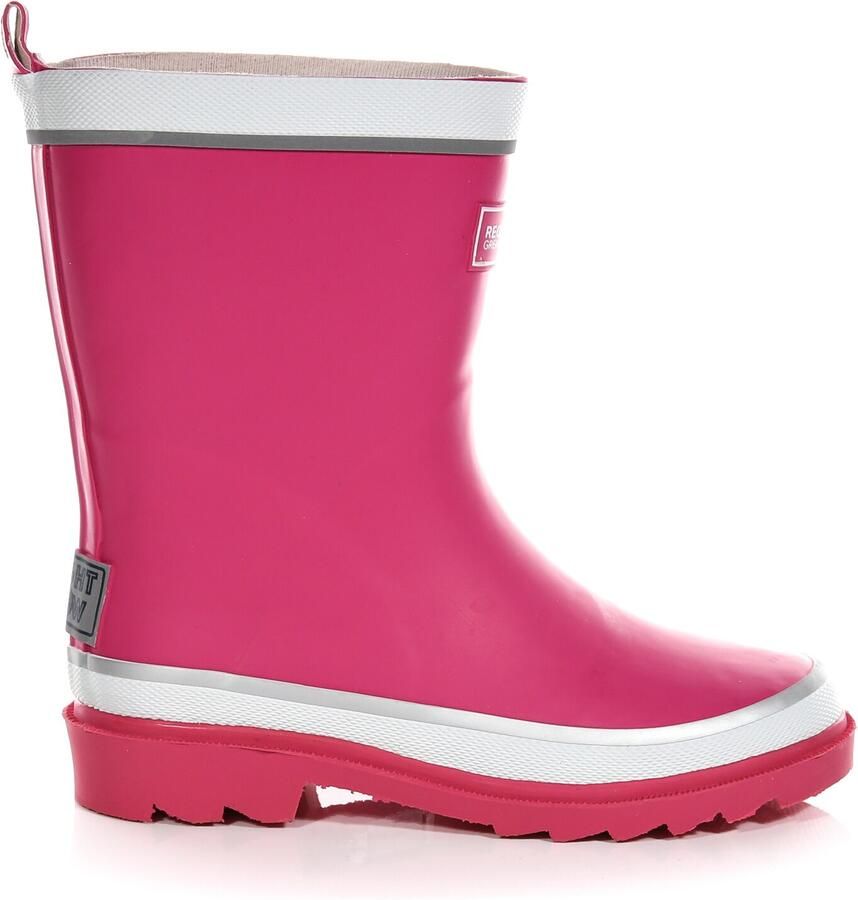 Regatta Grote Buitenkinderen Kinderen Foxfire Wellington Boots (Jem Wit)