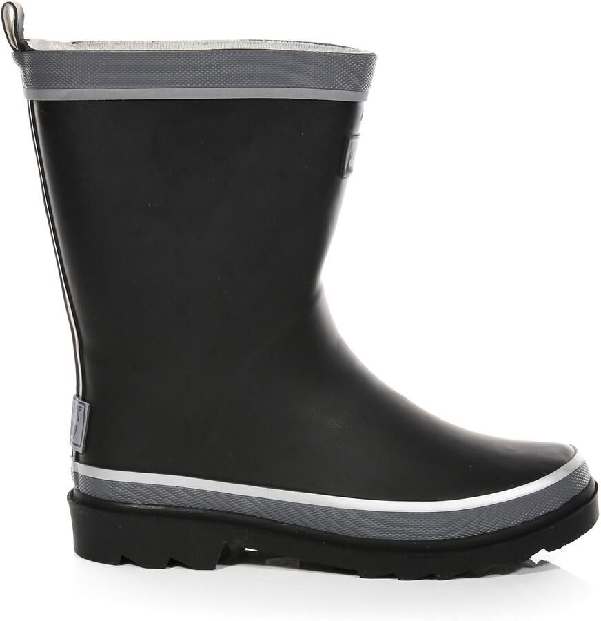 Regatta Grote Buitenkinderen Kinderen Foxfire Wellington Boots (Zwart)