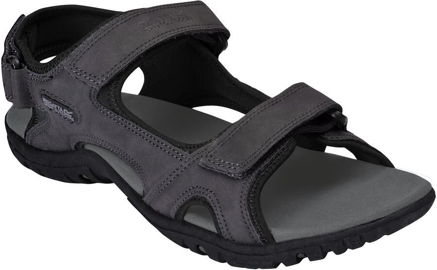 Regatta Grote buitenshuis Heren Haris Sandalen (Bruyèrehoutgrijs)