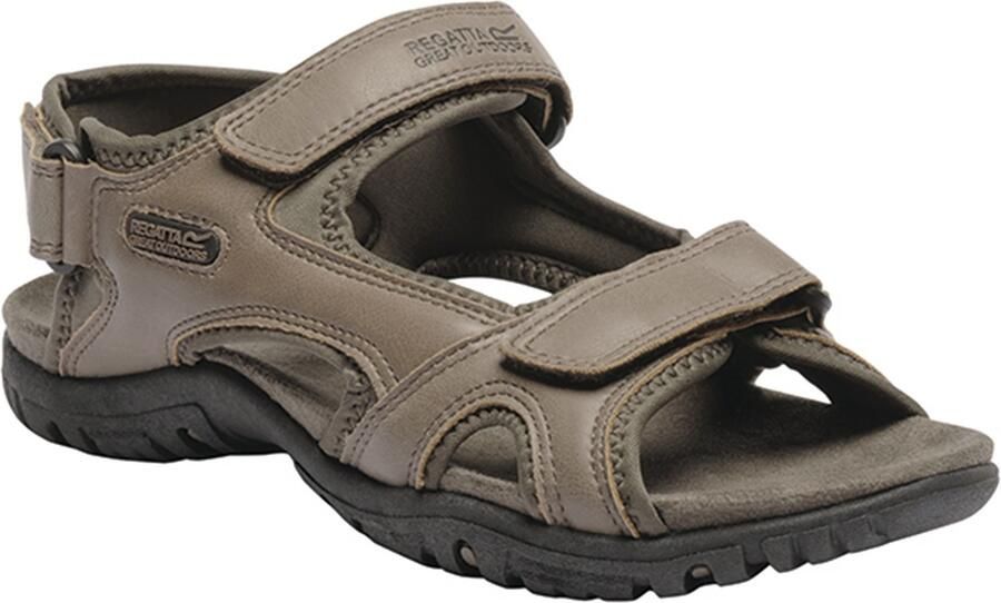 Regatta Grote buitenshuis Heren Haris Sandalen (Walnoot boomtop)