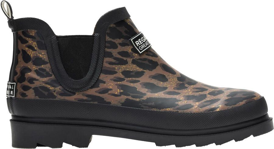 Regatta Harper Cosy II-wellingtonlaarzen voor dames met luipaardprint (Veelkleurig)