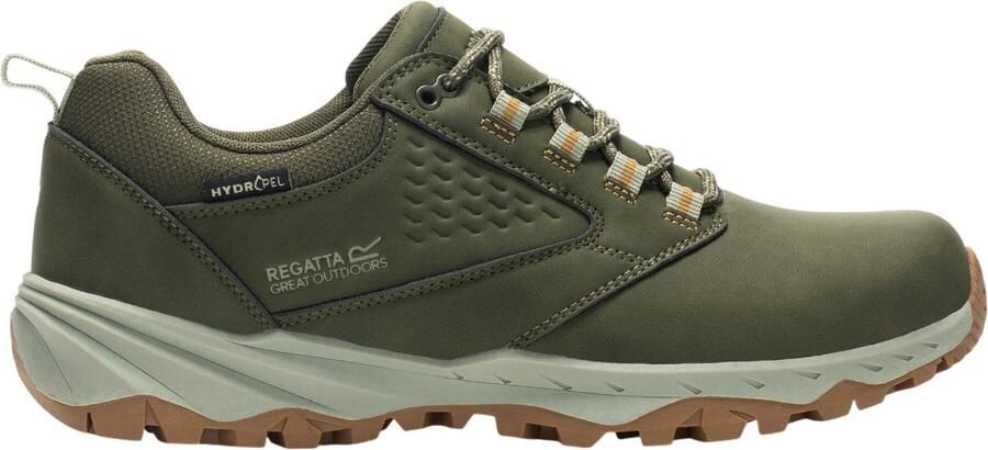 Regatta Heren Amble Waterdichte Lage Afgesneden Wandelschoenen (Donker Khaki Bosbruin)