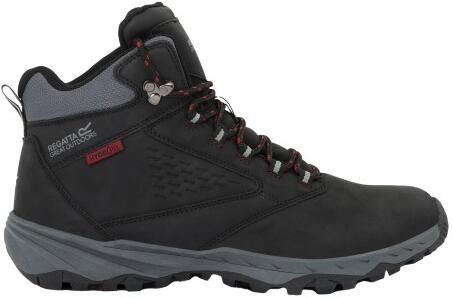 Regatta Heren Amble Waterdichte Wandelschoenen (Zwart Rio Rood)