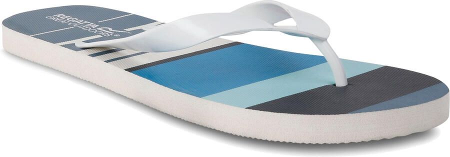 Regatta Heren Bali Hawaii teenslippers (Blauw)