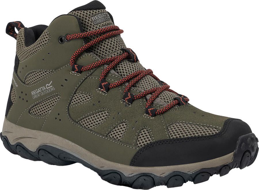 Regatta Heren Edgepoint IV Wandelschoenen (Olijf Nacht Burnt Umber)