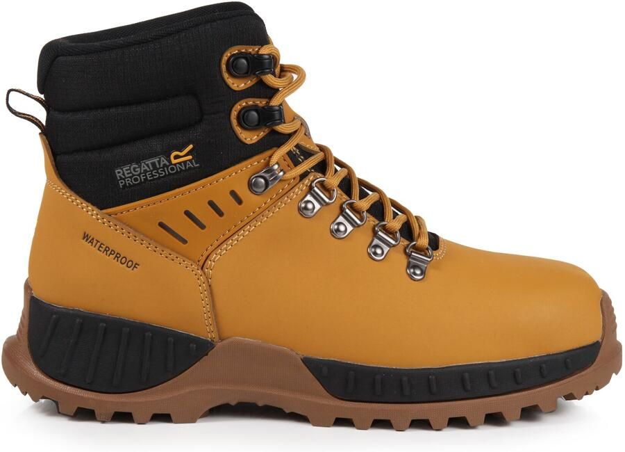 Regatta Heren Grindstone Nubuck Laarzen (Honing Zwart)