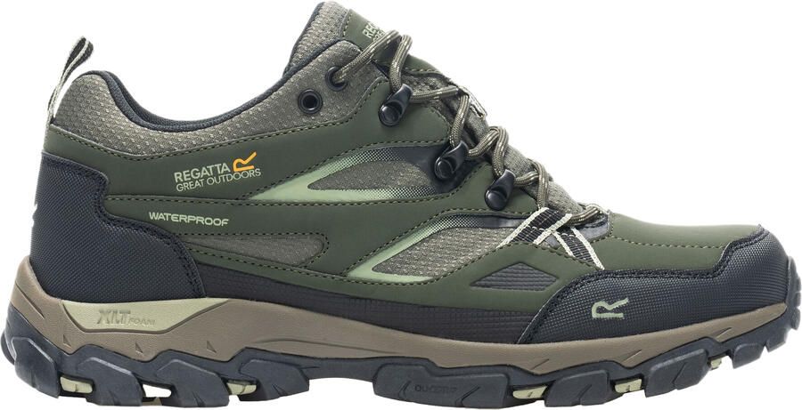 Regatta Heren Holcombe 3 Laag Wandelschoenen (Donker Khaki Licht salie)
