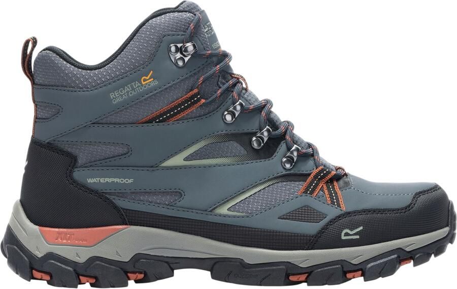 Regatta Heren Holcombe III Wandelschoenen (Donkere storm Brick)