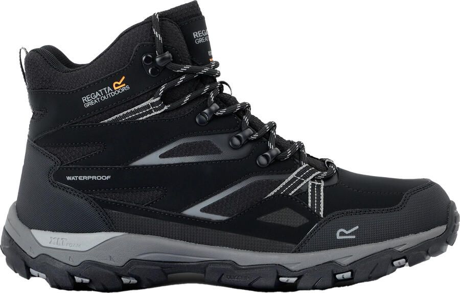 Regatta Heren Holcombe III Wandelschoenen (Zwart Graniet)