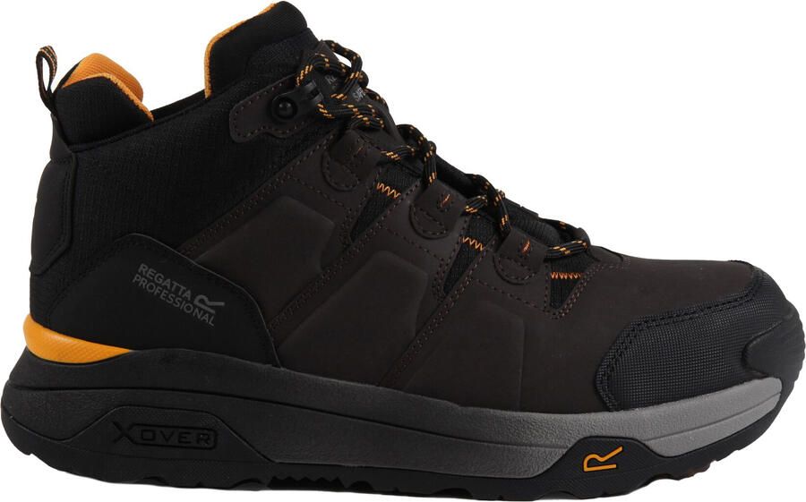 Regatta Heren Hyperfort wandelschoenen (Kastanje zwart)