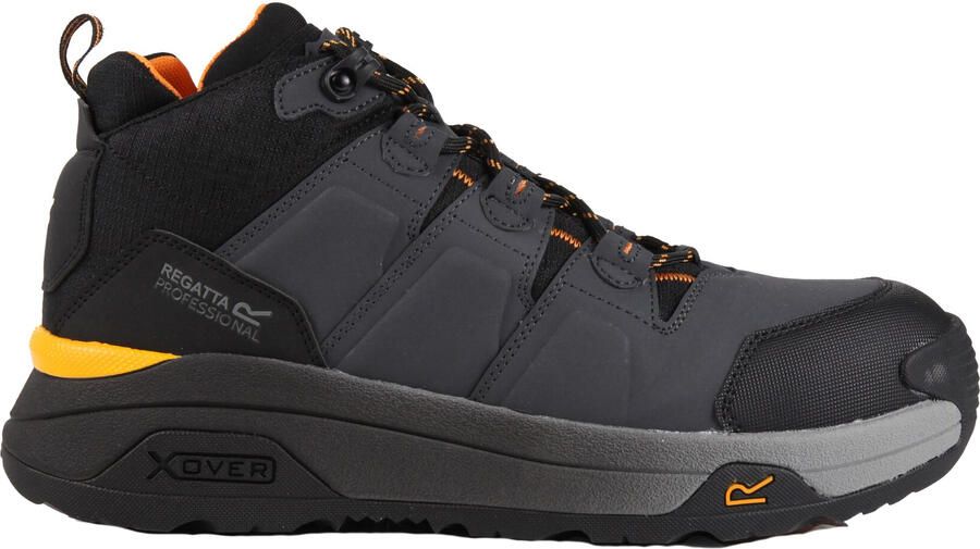 Regatta Heren Hyperfort wandelschoenen (Zwart Gunmetaalgrijs)