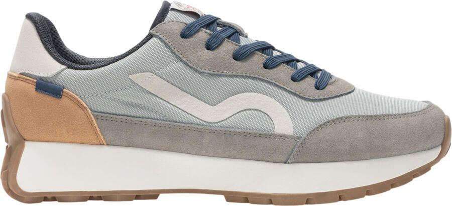 Regatta Heren Marine Heritage II Suede Trainers (Grijs Denim)