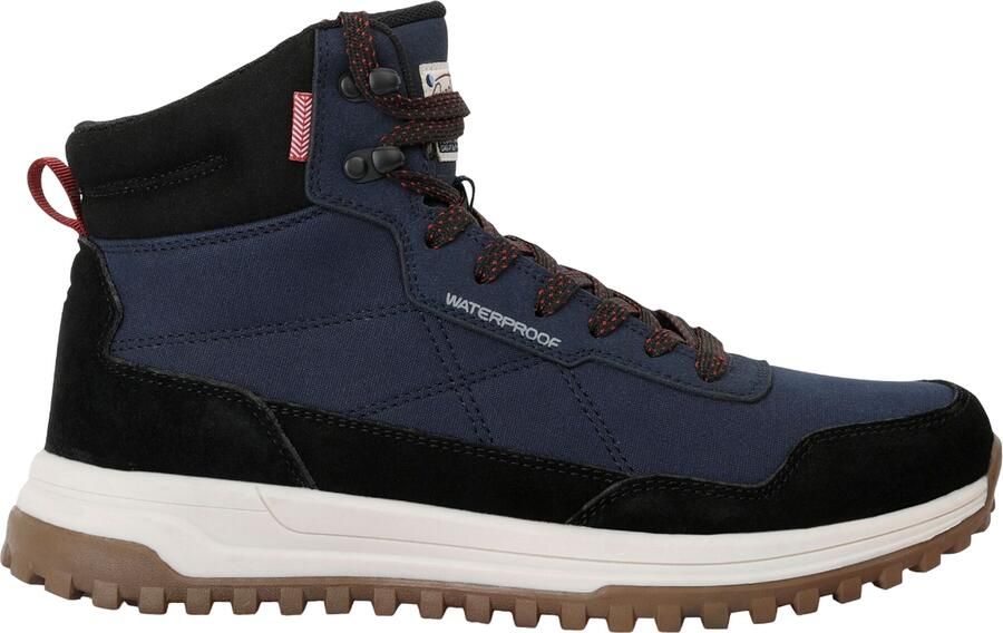 Regatta Heren Mayfield Suède Wandelschoenen (Marine Zwart)