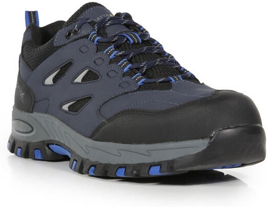 Regatta Heren Mudstone Nubuck Veiligheidstrainers (Navy Oxford Blauw)