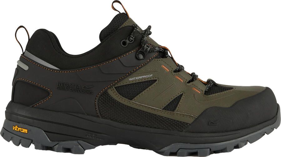 Regatta Heren Regen Lage Wandelschoenen (Olijfgroen)