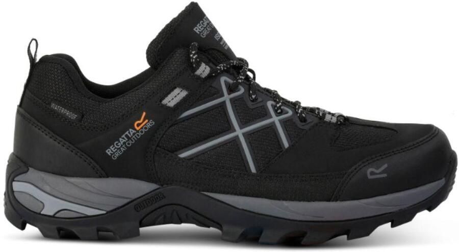 Regatta Heren Samaris III Laag Loopschoenen (Zwart Graniet)