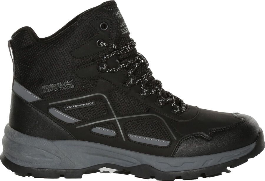 Regatta Heren Vendeavour Wandelschoenen (Zwart Graniet)