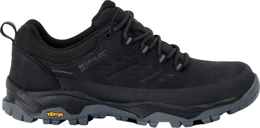 Regatta Herenschoenen Blake Laag (Zwart)