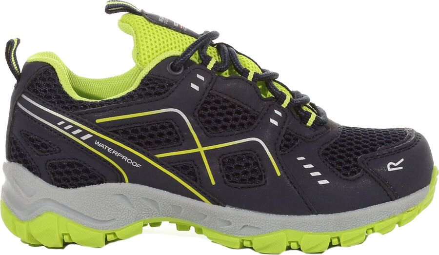 Regatta Kinder Kinder Vendeavour Wandelschoenen (Navy Lime Punch)