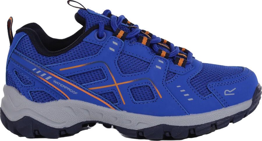 Regatta Kinder Kinder Vendeavour Wandelschoenen (Sterk Blauw Oranje Peper)