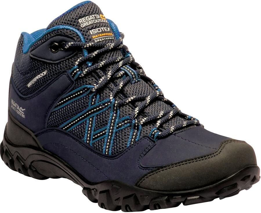 Regatta Vrouwen dames Edgepoint Waterdichte Wandelschoenen (Marine Benzine)