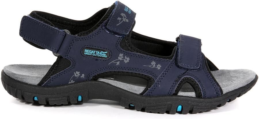 Regatta Vrouwen dames Haris Sandalen (Marine Zwart)