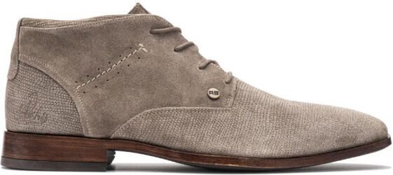 Rehab 2542361201-gregoire suede lizzard 4700-taupe