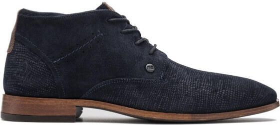 Rehab 2542361201-gregoire suede lizzard 8100-darkblue