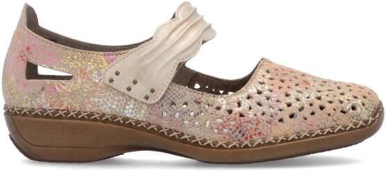Rieker 41399 92-beige multi-muschel