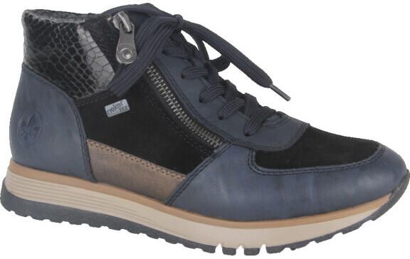 Rieker 49040-14 dames veterboots sportief