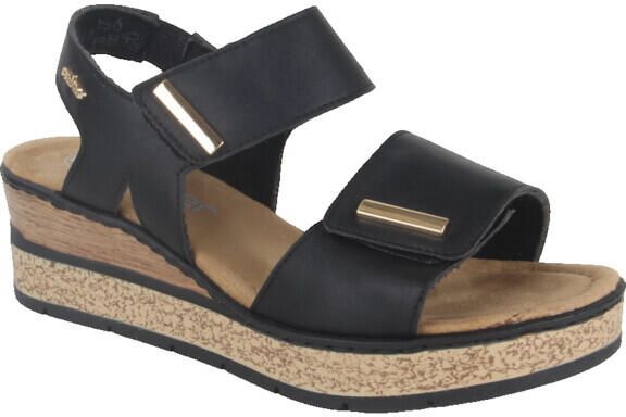Rieker 681-00 dames sandalen sportief
