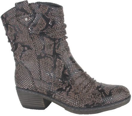 Rieker 74857-22 dames enkellaarzen gekleed