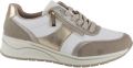 Rieker N9504-80 dames sneakers - Beige