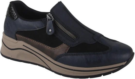 Rieker N9552-14 dames instappers sportief