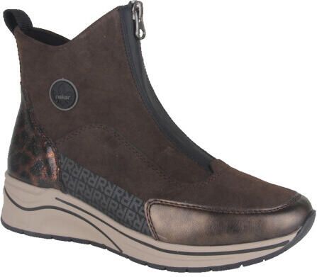 Rieker N9554-25 dames enkellaarzen sportief