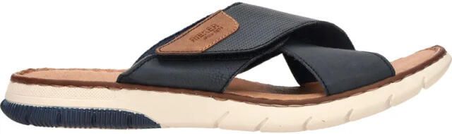 Rieker Slippers blue 25283-14 3087
