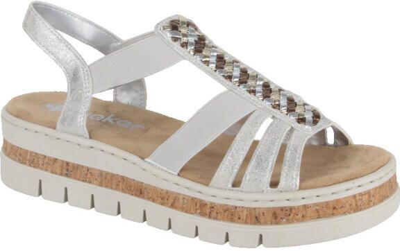 Rieker V4918-90 dames sandalen sportief