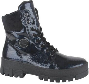 Rieker Y0220-14 dames veterboots sportief