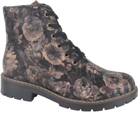 Rieker Y9103-90 dames veterboots sportief