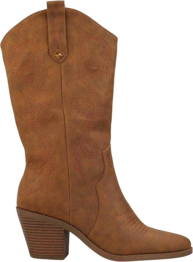 Rocket Dog Cowboylaarzen voor dames (tot halverwege de kuit) (Walnoot)