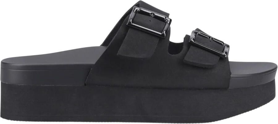 Rocket Dog Dames Esti Plus PU Sandalen (Zwart)