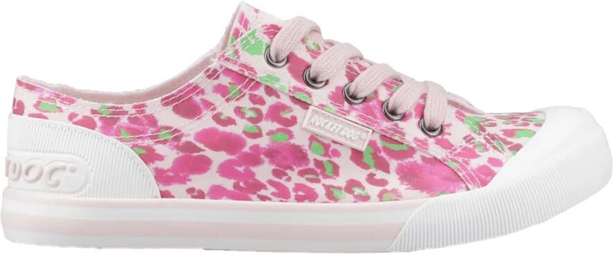 Rocket Dog Dames Jazzin Dierprint Casual Schoenen (Roze Multi-kleur)