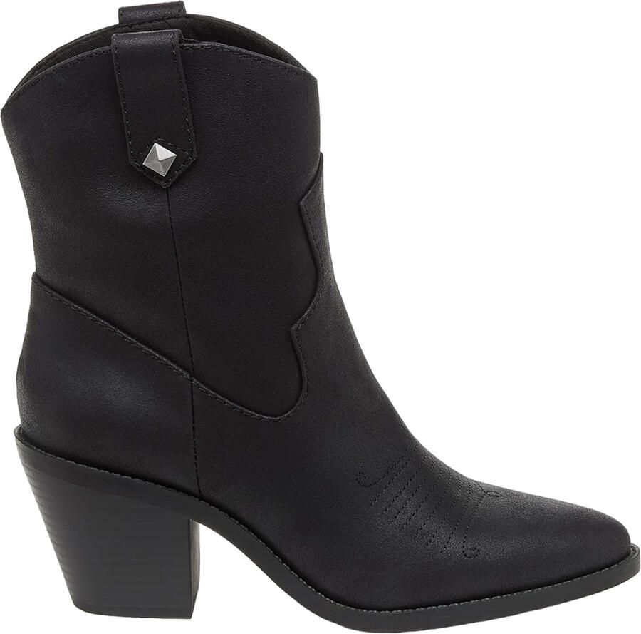 Rocket Dog Dames Feather Cowboylaarzen (Zwart)