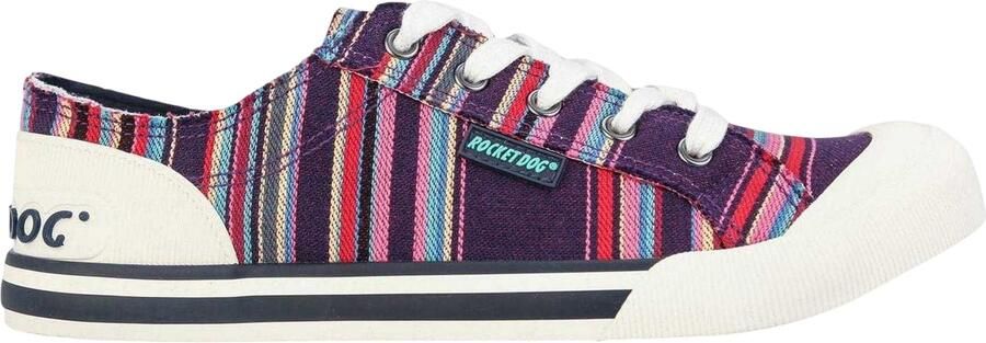 Rocket Dog Dames Jazzin Canvas Pumps (Paars)