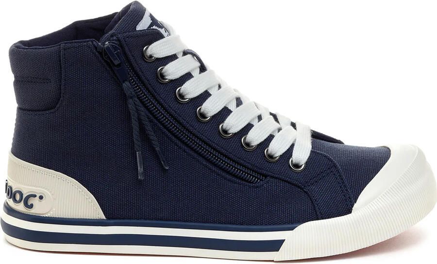 Rocket Dog Dames Jazzin Hi Trainers (Marine)