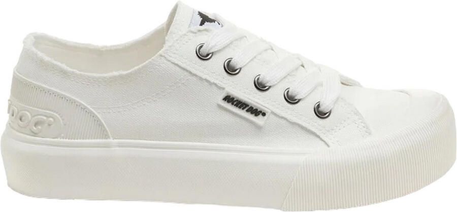 Rocket Dog Dames Jazzin Plus Trainers (Wit)
