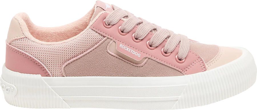 Rocket Dog Dames Lage Trainers (Mauve)